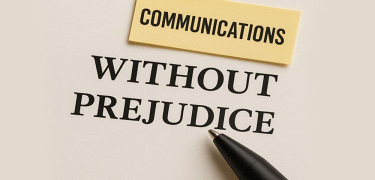 Without Prejudice Communications