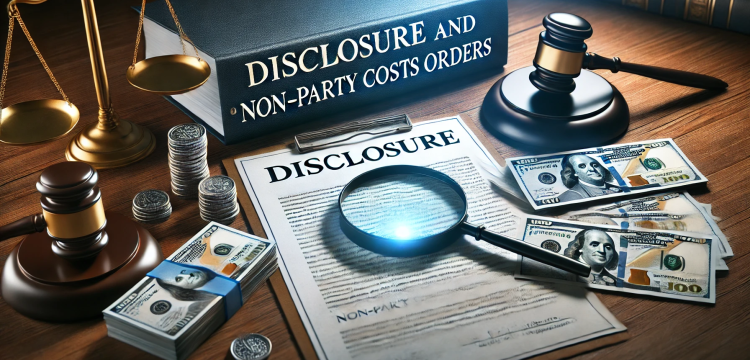 Disclosure And Non-Party Costs Orders